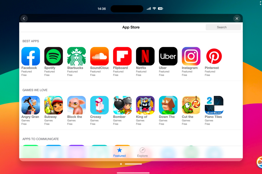 iPadian iOS 18 Interface